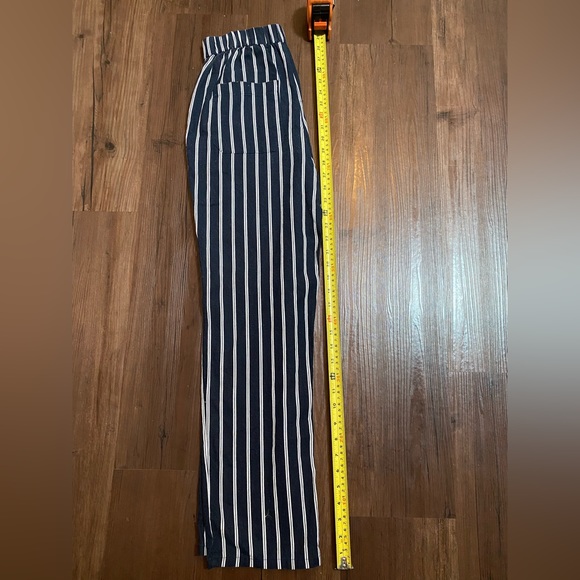 Navy striped pants - Picture 7 of 10